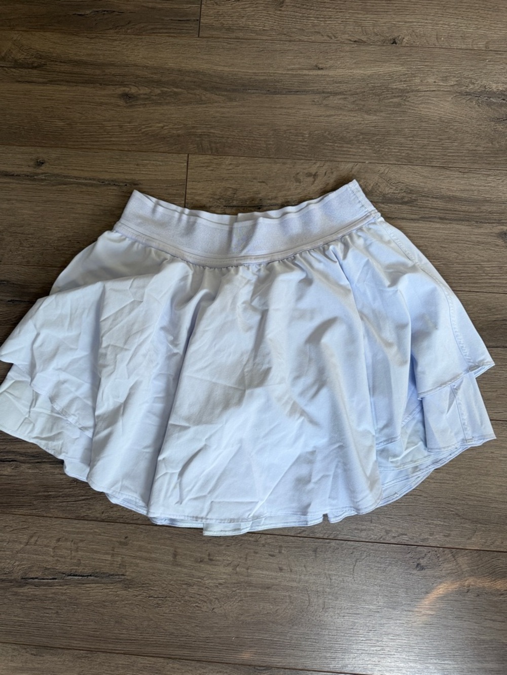 lululemon athletica Light Blue Circle Skirt with Flared Layers